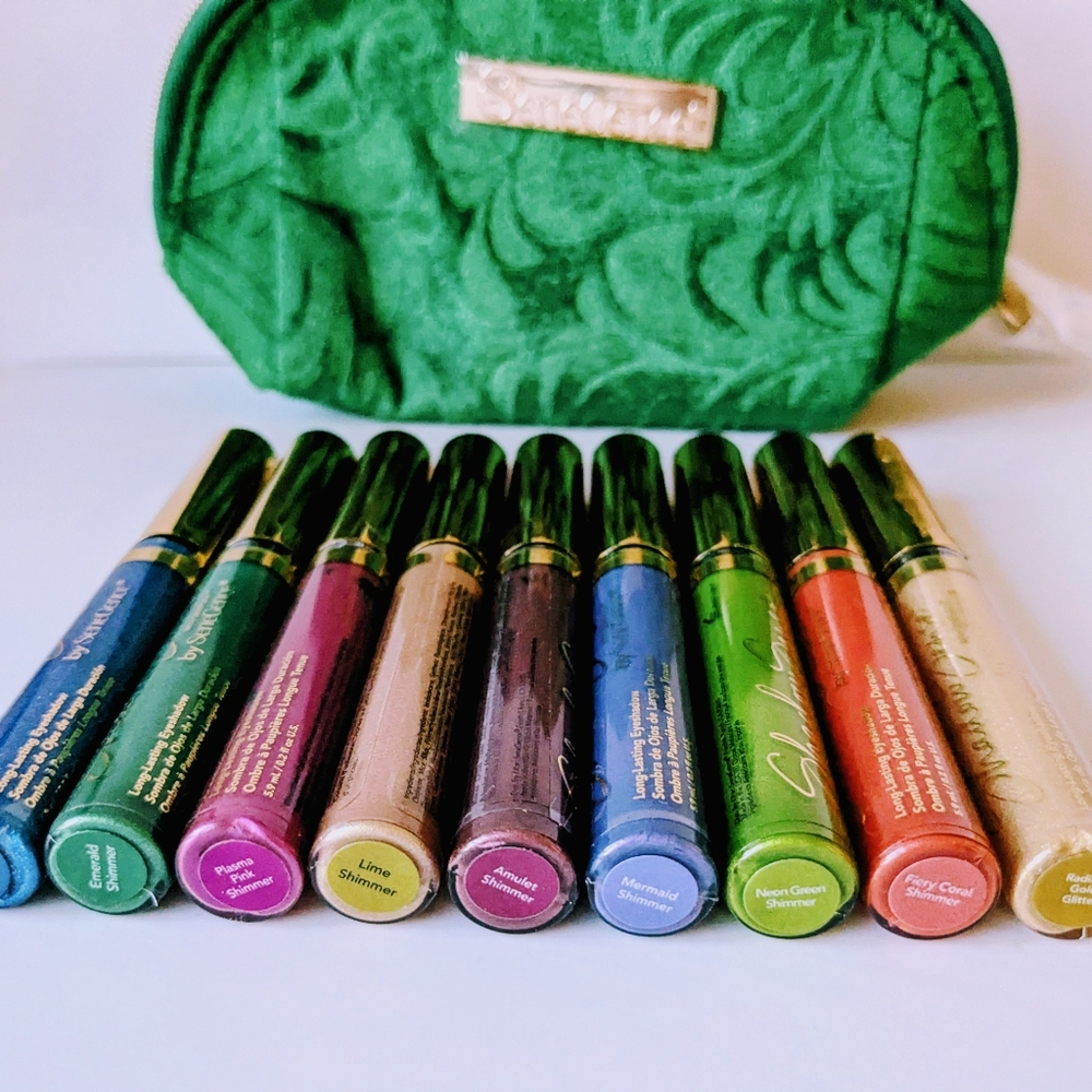 SeneGence ShadowSense Vibrant Shimmers Collection (Set Of 9 Plus Cute Bag)